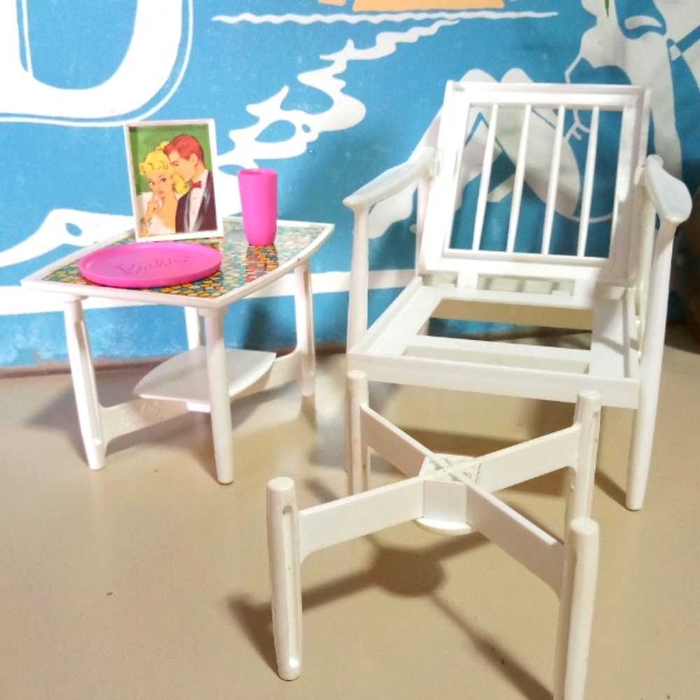Vintage Barbie Go-Together Patio Furniture